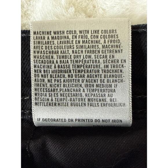 Citizens of Humanity Women’s Jeans Size 28 Black Slim Straight Stretch Denim - Picture 12 of 13